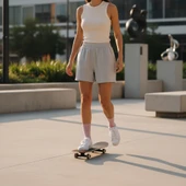 Gost Liria -5’li Renkli  Ribanalı Tenis Ünisex Çorap thumbnail 5