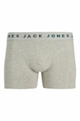 Jack Jones Bennett Solıd 3 Lü Paket Erkek Boxer 12285142 thumbnail 4