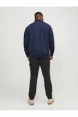 Jack Jones Paulos Büyük Beden Erkek Sweat 12253745 thumbnail 3