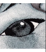 Sevimli Peri Atı Desenli Çocuk halısı Gri Mavi Renklerde thumbnail 5