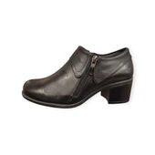 MAMMAMİA D25KA-3725 TOPUKLU KLASİK BOTİ DERİ KADIN  AYAKKABI thumbnail 1