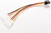 PrimeX PX-4583 6 Pin 4 Pin Molex Power Pci-e Ekran Kartı Kablosu, 6 Pin ekran Kartı kablosu thumbnail 2