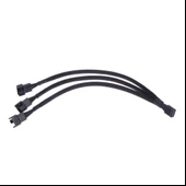 PrimeX PX-4303 4 Pin to 3x Fan Çoklayıcı Y PWM Çoklayıcı Splitter Kablosu thumbnail 2
