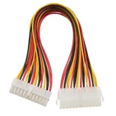 PrimeX PX-4983 Psu 24 Pin Power Uzatma Kablo, Power Supply 24 pin Uzatıcı Ek Dişi Erkek Kablo thumbnail 3