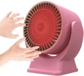 Toddlers Küçük Alan Isıtıcı - İç Mekan Kullanımı için Hızlı Isıtma Mini Elektrikli Uzay Isıtıcıları,Ev Yatak Odası Ofis Masası için 800W Yüksek Çıkışlı Isıtıcı thumbnail 3