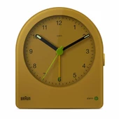 BRAUN BC22Y SARI KLASİK ANALOG ALARMLI MASA SAATİ thumbnail 2