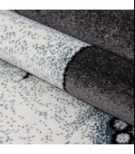 Fil ve Yıldız Desenli Çocuk halısı  Gri-Mavi-Beyaz thumbnail 4