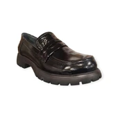 MAMMAMİA D25KA-795 KADIN LOAFER DERİ AYAKKABI thumbnail 9