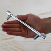 Mobilya Çekmece Mutfak Kapak Dolap Kulpları Dolabı Kulbu Kulpu 160 mm Krom Kulp Metal thumbnail 3