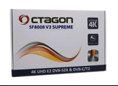 OCTAGON SF8008 SUPREME V3 4K UHD E2 DVB-S2X & DVB-C/T2 COMBO thumbnail 1