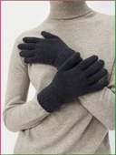 Siyah Kışlık Tiriko Kadın Eldiven Siyah Eldiven thumbnail 4