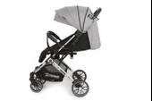 Yoyko Quantum Travel Kabin Boy Tek Elle Kolay Katlanır Pratik Bebek Arabası Gri Silver thumbnail 5
