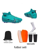 Erkek Halı Saha Krampon Seti (çanta + Tekmelik + Bileklik Çorap) thumbnail 1