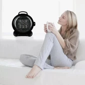 Besreey Fan ve Isıtıcı - Üç Güç Seviyesi Ayarlanabilir Sirkülatör Fan - Sessiz Elektrikli Isıtma Ofis Banyo İçin Devrilme Aşırı Isınma Koruması thumbnail 3