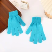 Kışlık Tiriko Kadın Eldiven Açık Mavi Eldiven thumbnail 4