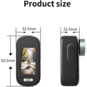 Ozmik Ekranlı 4K Aksiyon Kamerası Ultra Hd Video Kaydı 180 Lens Dönüşü Bataryalı Aksiyon Kamerası thumbnail 8