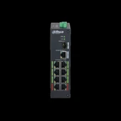 Dahua Lr2110-8et-120, 10port, Megabit, 8 Port Megabit Poe, 120w, 1 Port Gigabit, 1 Port Gigabit Sfp, Endüstriyel, Masaüs thumbnail 1