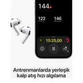 Ozmik Air-Pods Pro3 Nabız Ölçer  Çeviri kulaklık özellikli aktif gürültü engeleme ANC Özellikli thumbnail 9