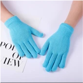 Kışlık Tiriko Kadın Eldiven Açık Mavi Eldiven thumbnail 5