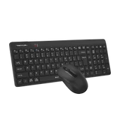 A4 TECH FG2300 Q 2.4 GHZ AİR2 SİYAH KLAVYE+MOUSE thumbnail 2