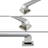 Sürgülü Kapı Çekme Kolu Tutma Kulpu Kulbu Çelik Dış Kapı Tutamağı Kol Saten 50 Cm thumbnail 3