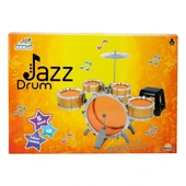 1080080 Sunman Eccho, Davul Set - Jazz Drum / 5 adet Davul, Zil ve Tabure / +3 yaş thumbnail 2