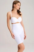 Arias Closet Toparlayıcı Bel ve Bacak İnceltici Dikişli Uzun Paçalı Orta Bel Sıkı Şort Korse thumbnail 1