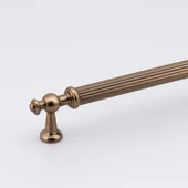 Nesil Çizgili 288 mm Bronz Metal Mobilya Kolu Mutfak Dolabı Çekmece Kapak Kulpu Kulp Tasarımı thumbnail 11