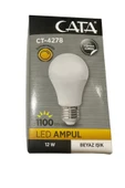 Cata CT-4278 15W Dimli LED Ampul – E27, 6500K Beyaz Işık, 1100 Lümen, A60 thumbnail 4