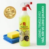 Genel Temizleyici Yağ Kir ve Leke Çıkarıcı 1000 ml Oto Mutfak Ev Kullanımında Üstün Leke Çıkarıcı thumbnail 8