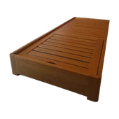 Bahçeme Malta Ahşap Şezlong - Masif Kayın - Plaj Havuz Bahçe Şezlongu thumbnail 8