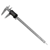 Dijital Kumpas Lcd Ekranlı (0.01-12 mikron Hassasiyet) 0.0005 İnç Metal 300 mm Derinlik Ölçüm Aleti thumbnail 1