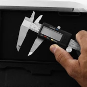 Dijital Kumpas Lcd Ekranlı (0.01-12 mikron Hassasiyet) 0.0005 İnç Metal 300 mm Derinlik Ölçüm Aleti thumbnail 4