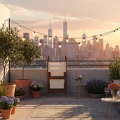 Bahçeme Marmaris Katlanır Sandalye - Masif Gürgen Ahşap & Krem PVC Kumaş thumbnail 9