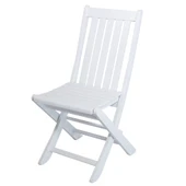 Bahçeme Avşa Katlanır Ahşap Sandalye - Masif Gürgen Teras Balkon Bahçe Sandalyesi thumbnail 9