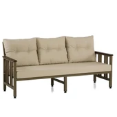 Bahçeme Çamlıca Alüminyum Bahçe Koltuğu Tekli - İstenilen Ölçülerde Üretim thumbnail 5