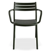 Papatya Hisar Koltuk Kor Kırmızı 2li Paket - Plastik Bahçe Balkon Mutfak Sandalyesi thumbnail 5