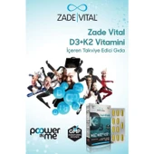 Zade Vital D3+K2 (MK7) Vitamini - Doğal İçerikli, Bağışıklık Destekleyici Yumuşak Kapsül, 30 Adet thumbnail 3