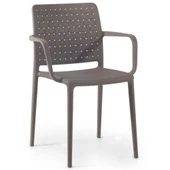 Papatya Fame Koltuk Beyaz 4Lü Paket - Bahçe Balkon Mutfak Sandalyesi thumbnail 5