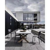 Papatya Fame Koltuk Kırmızı - Bahçe Balkon Mutfak Sandalyesi thumbnail 7