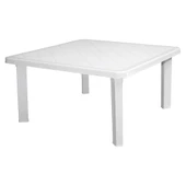 Bahçeme Dione 100x100 Masa - Plastik Bahçe Balkon Masası thumbnail 2