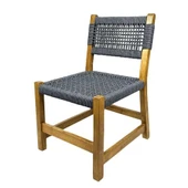 Bahçeme Taksim 9 Kişilik Kestane Bahçe Takımı: 5 Sandalye + 100X240 Masa + 40X240 Bank thumbnail 10