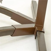 Mobeva Bade Comforte Ladin Ahşap Örgülü Salıncak - Bahçe, Balkon ve Teraslarda -Lacivert thumbnail 8