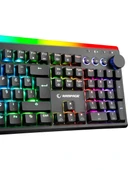 Rampage KB-R97 X-Tracer Mekanik Rgb Aydınlatmalı Blue Switch Gaming Oyuncu Klavye thumbnail 3