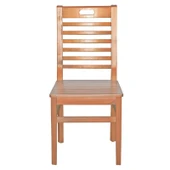 Bahçeme Bodrum Beyaz Ahşap Sandalye -Masif Gürgen - Teras Balkon Bahçe Sandalyesi thumbnail 2