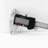 Dijital Kumpas Lcd Ekranlı (0.01-12 mikron Hassasiyet) 0.0005 İnç Metal 300 mm Derinlik Ölçüm Aleti thumbnail 6