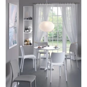 Papatya Joy Koltuk Beyaz - Kolçaklı Bahçe Balkon Mutfak Sandalyesi thumbnail 1