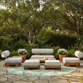 Bahçeme Tokyo Bahçe Koltuk Tekli - Kestane İç Ve Dış Mekan Koltuğu (Minderli) thumbnail 5