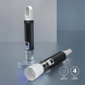 House Pratik HP75 Güçlü El Feneri 380 Lümen 200m Aydınlatma Type-C Şarjlı 4 Modlu Siyah thumbnail 6