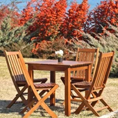 Bahçeme Avşa Katlanır Ahşap Sandalye Beyaz - Masif Gürgen Teras Balkon Bahçe Sandalyesi thumbnail 4